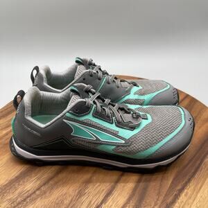 Altra Womens Lone Peak 5 Shoes Womens Size 10 Gray Trail Running Hiking Comfort